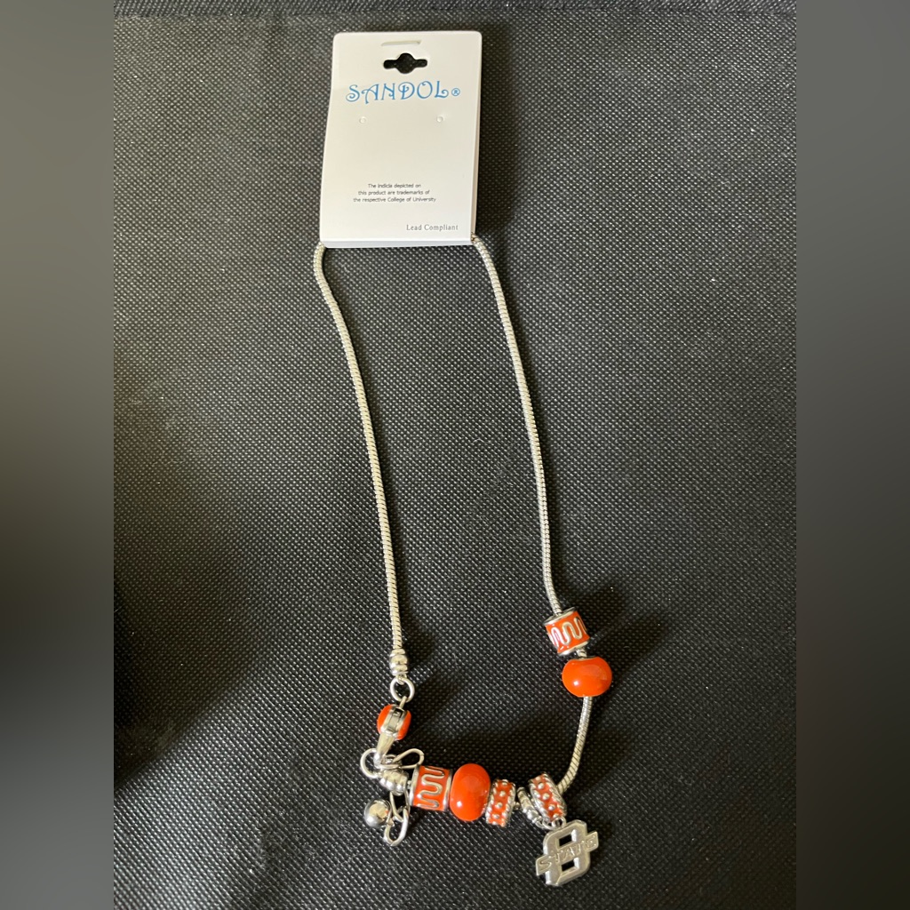 Oklahoma State Necklace.